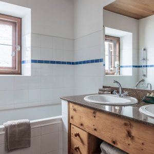 Badezimmer Hof Suite im Kühtaier Hof